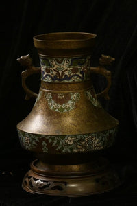 Cloisonné Vase (Ming Dynasty, 14th–17th Century)