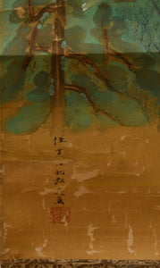 Edo-Era Japanese Painting by Sumiyoshi Hirotsura (住吉弘貫)
